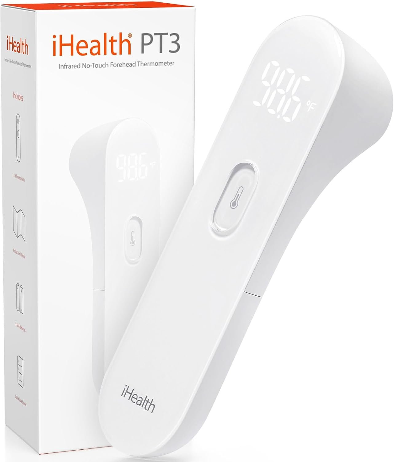 iHealth PT3 No-Touch Forehead Thermometer